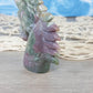 Ocean Jasper Unicorn Crystal Carving