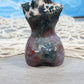 Ocean Jasper Female Body Carving