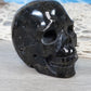 Purple Flash Labradorite Crystal Skull Carving