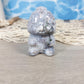 Druzy Moss Agate Baby Dinosaur Carving