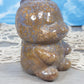 XL Ocean Jasper with Moss Agate Baby Dino Carving