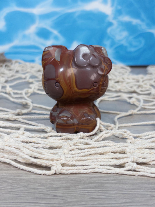 Noreena Jasper Hello Kitty Carving