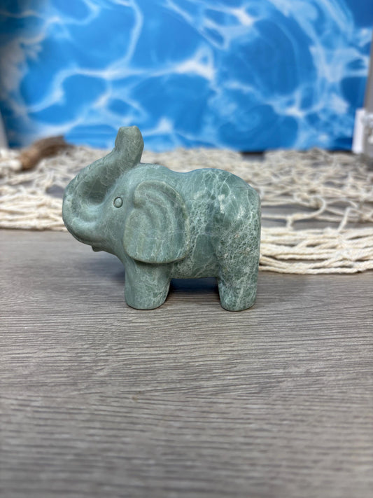 Jade Elephant Carving