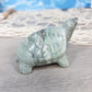 Green Jade Turtle Carving