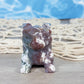 Ocean Jasper Bunny Carving