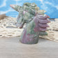 Ocean Jasper Unicorn Crystal Carving